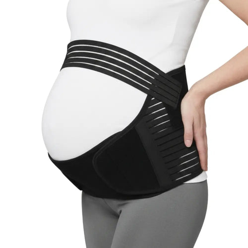 Ceinture de grossesse de soutien du ventre reglable offrant maintien lombaire confort optimal et reduction des douleurs dorsales