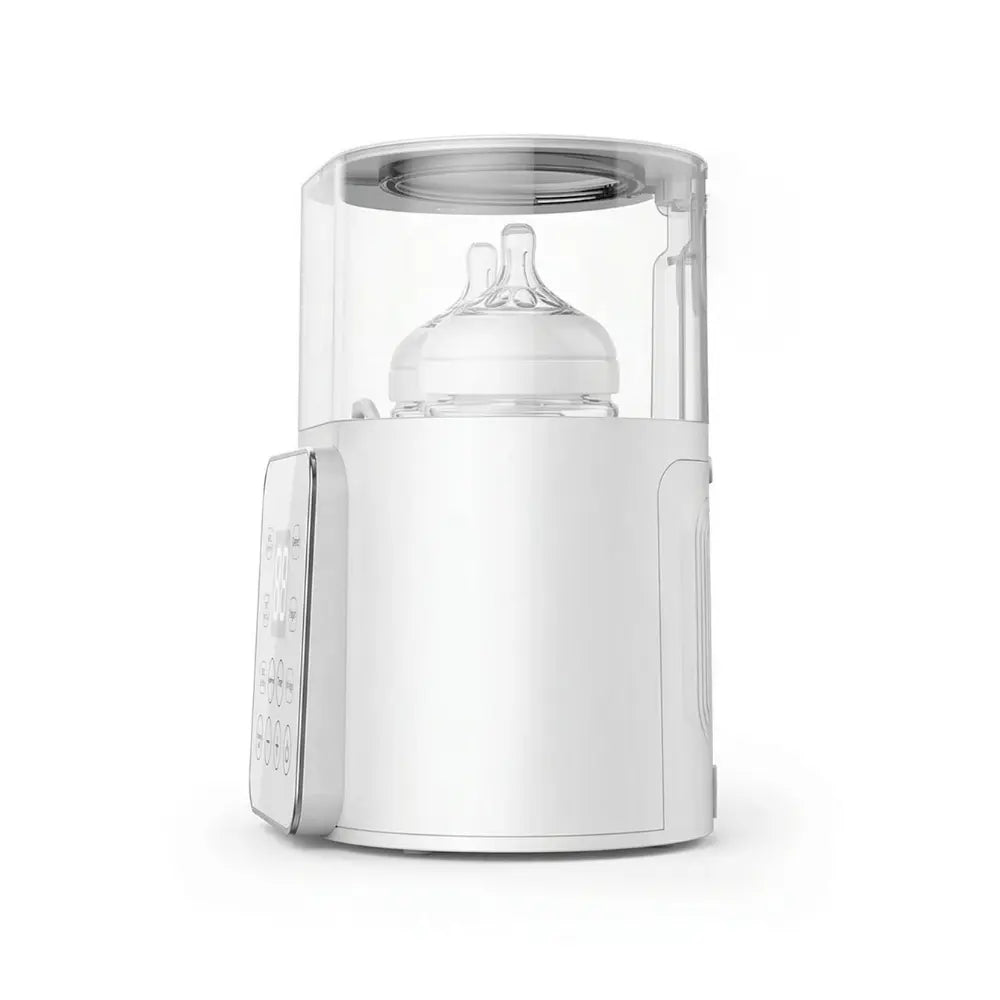 Chauffe biberon electrique multifonction avec sterilisateur double biberon temperature reglable et chauffage rapide pour repas bebe