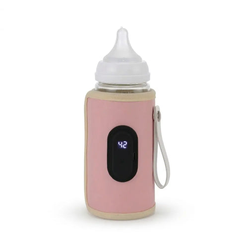 Chauffe biberon portable bebe rechargeable usb maintien temperature constante ideal voyages sorties et trajets
