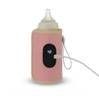 Chauffe biberon usb pour bebe avec controle temperature securise chauffage rapide et alimentation par cable usb