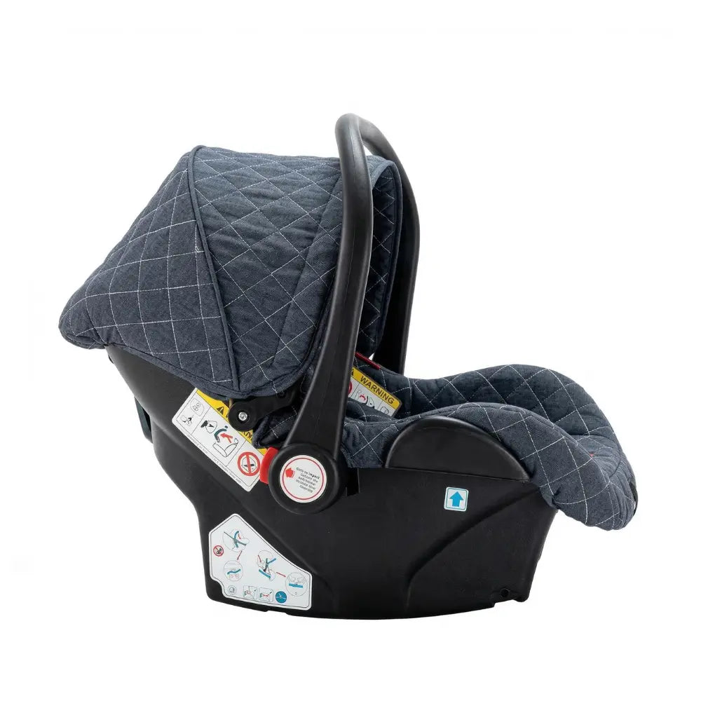 Siège auto bébé confortable et sécurisé avec tissu matelassé premium et protection latérale renforcée