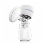 Tire-lait électrique portable compact avec biberon anti-fuite et téterelle en silicone doux, idéal pour allaitement maternel pratique