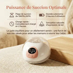 Tire-lait électrique à puissance d’aspiration réglable, autonomie longue durée et expression naturelle du lait maternel