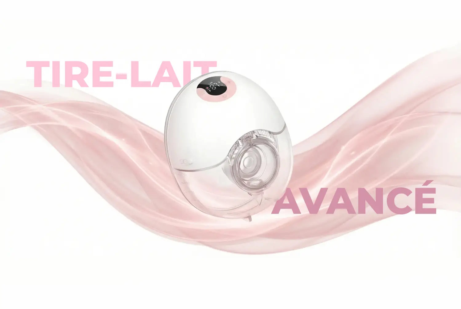 Tire-lait électrique portable et compact avec technologie avancée pour un allaitement discret et efficace.
